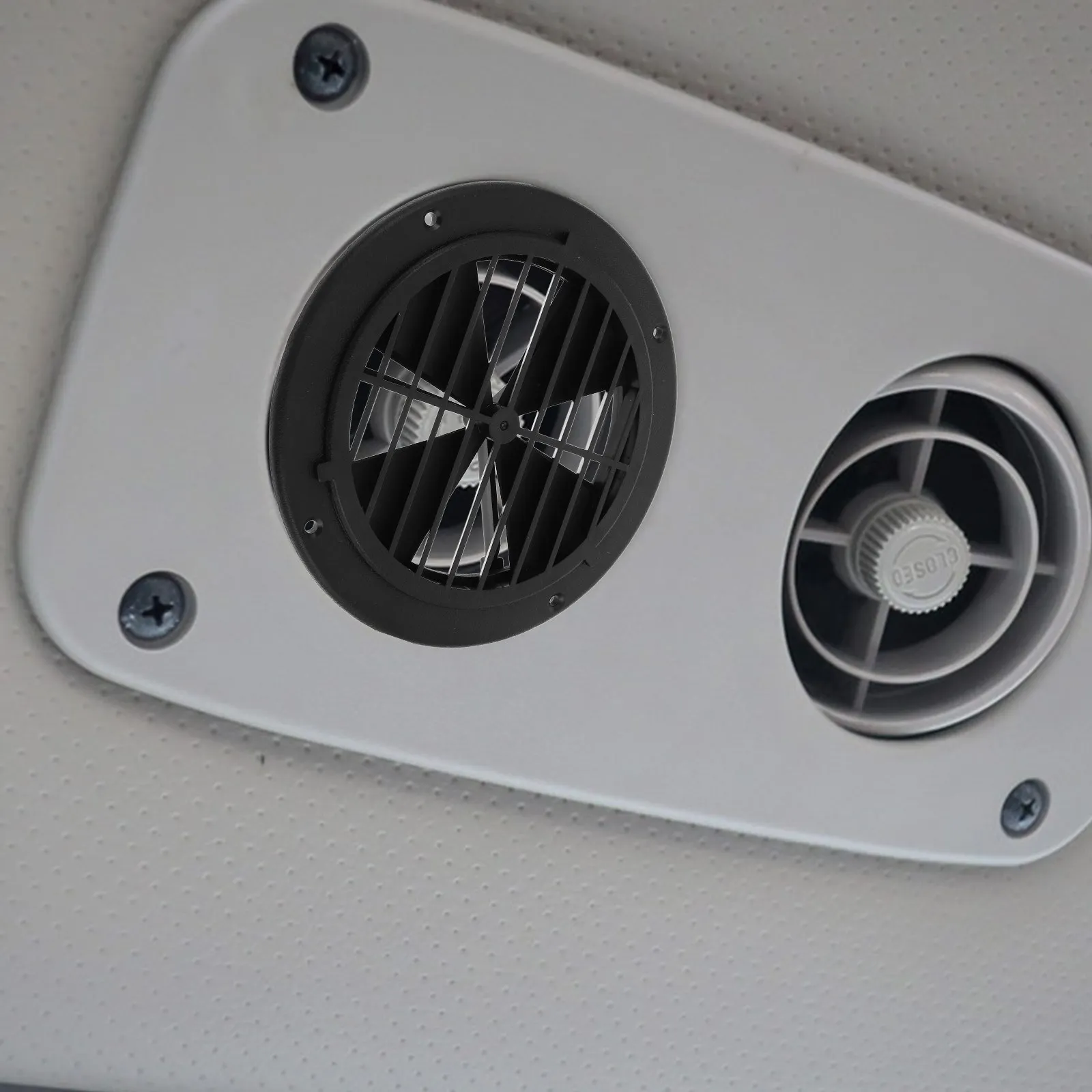 Stylish Rv Vent Cover Round Air Outlet with Adjustable Louvers Ideal for Rv Yacht Trailer Ventilation Enhances Interior Air Flow
Stylish Rv Vent Cover Round Air Outlet with Adjustable Louvers Ideal for Rv Yacht Trailer Ventilation Enhances Interior Air Flow