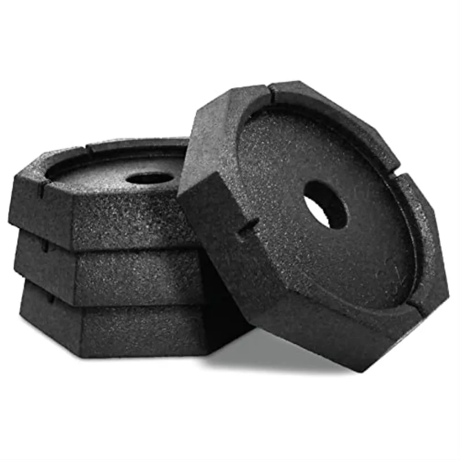 RV leveling system for outdoor use, rubber material, black color, adds 61 surface area for enhanced stability
RV leveling system for outdoor use, rubber material, black color, adds 61 surface area for enhanced stability