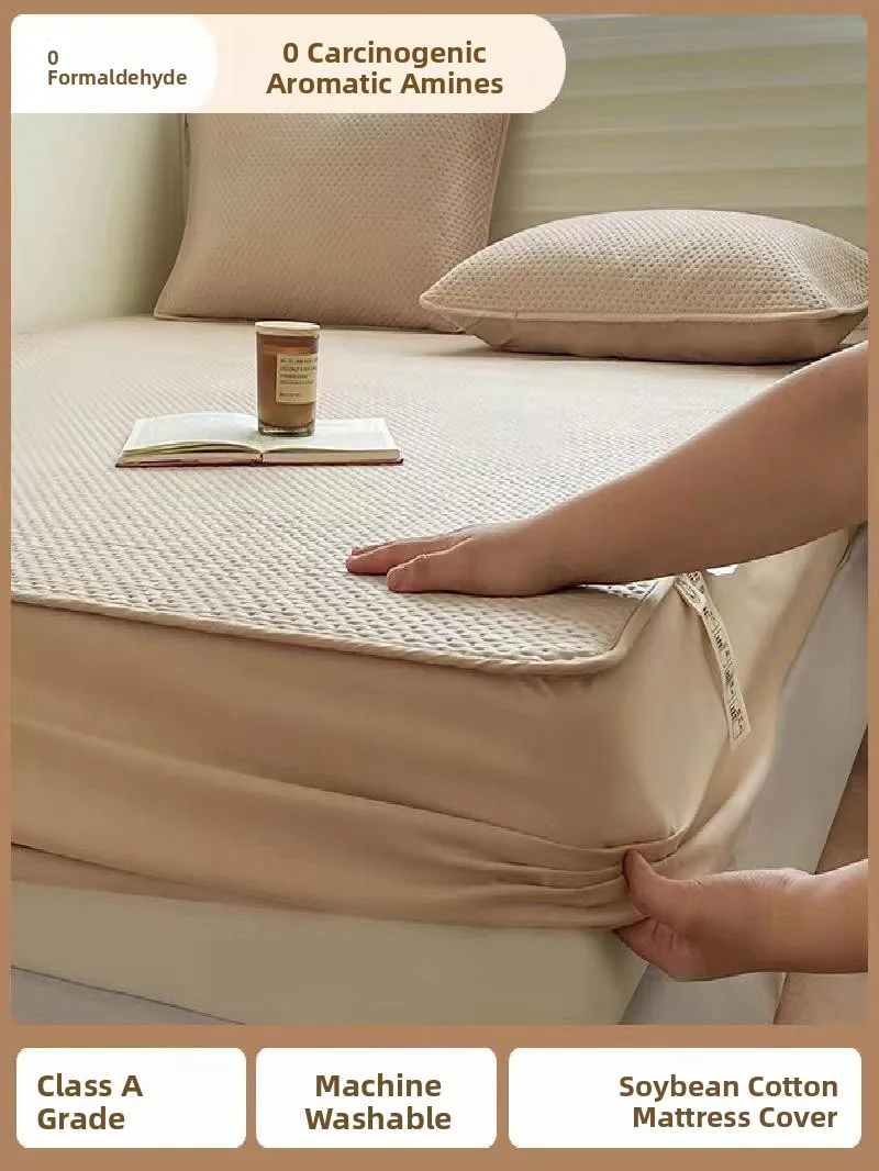 Full Enclosed Six-Sided Knitted Cotton Bedding Protector Cover with Cotton Sandwich Bed Canopy Dustproof Mattress Cover
Full Enclosed Six-Sided Knitted Cotton Bedding Protector Cover with Cotton Sandwich Bed Canopy Dustproof Mattress Cover