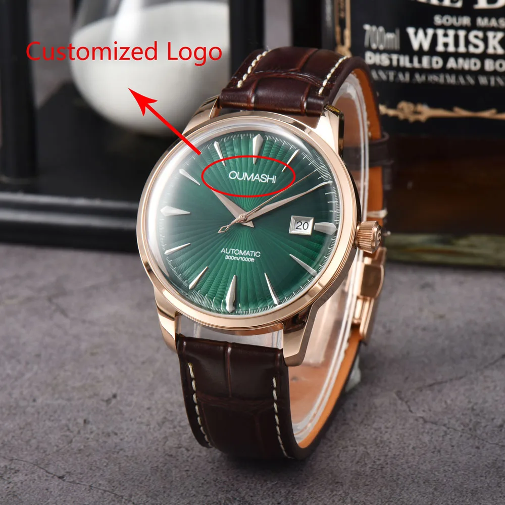 40mm PRESAGEE watch NH35 automatic wristwatches for men with 35mm dial NH35 and Japan automatic movement watch customized logo
40mm PRESAGEE watch NH35 automatic wristwatches for men with 35mm dial NH35 and Japan automatic movement watch customized logo