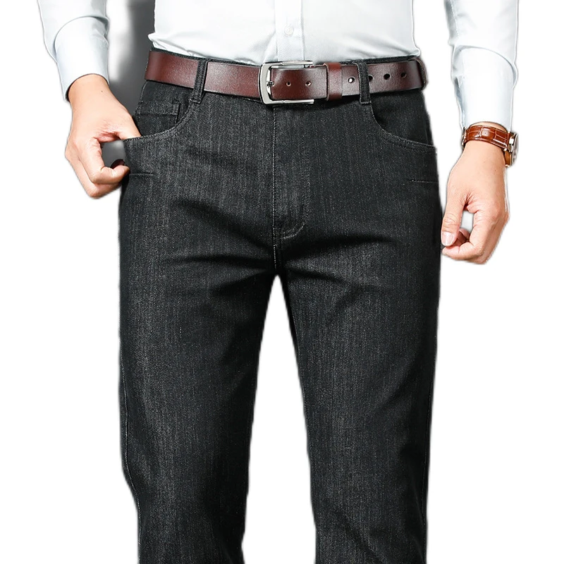 Spring Casual Business Jeans Men Regular Straight Fit Stretch Fabric Tactical Denim Pants Elasticity Long Trousers Plus Size 42
Spring Casual Business Jeans Men Regular Straight Fit Stretch Fabric Tactical Denim Pants Elasticity Long Trousers Plus Size 42