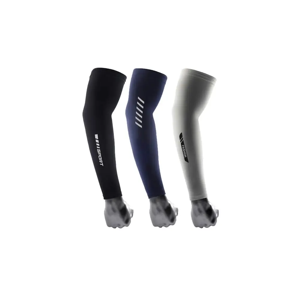 3 Pairs UV Sun Protection Arm Sleeves for Men Women - Compression Sun Sleeves Sports for Outdoor
3 Pairs UV Sun Protection Arm Sleeves for Men Women - Compression Sun Sleeves Sports for Outdoor