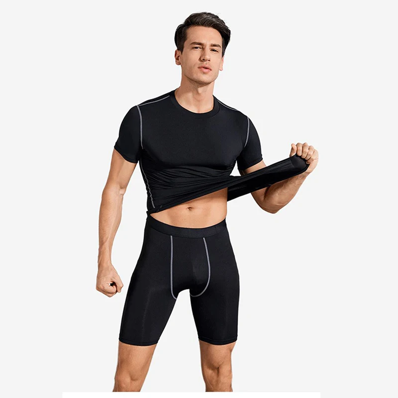 Sports Fitness Pants Men's running sports tight elastic quick-drying pants for summer basketball training outdoor shorts
Sports Fitness Pants Men's running sports tight elastic quick-drying pants for summer basketball training outdoor shorts