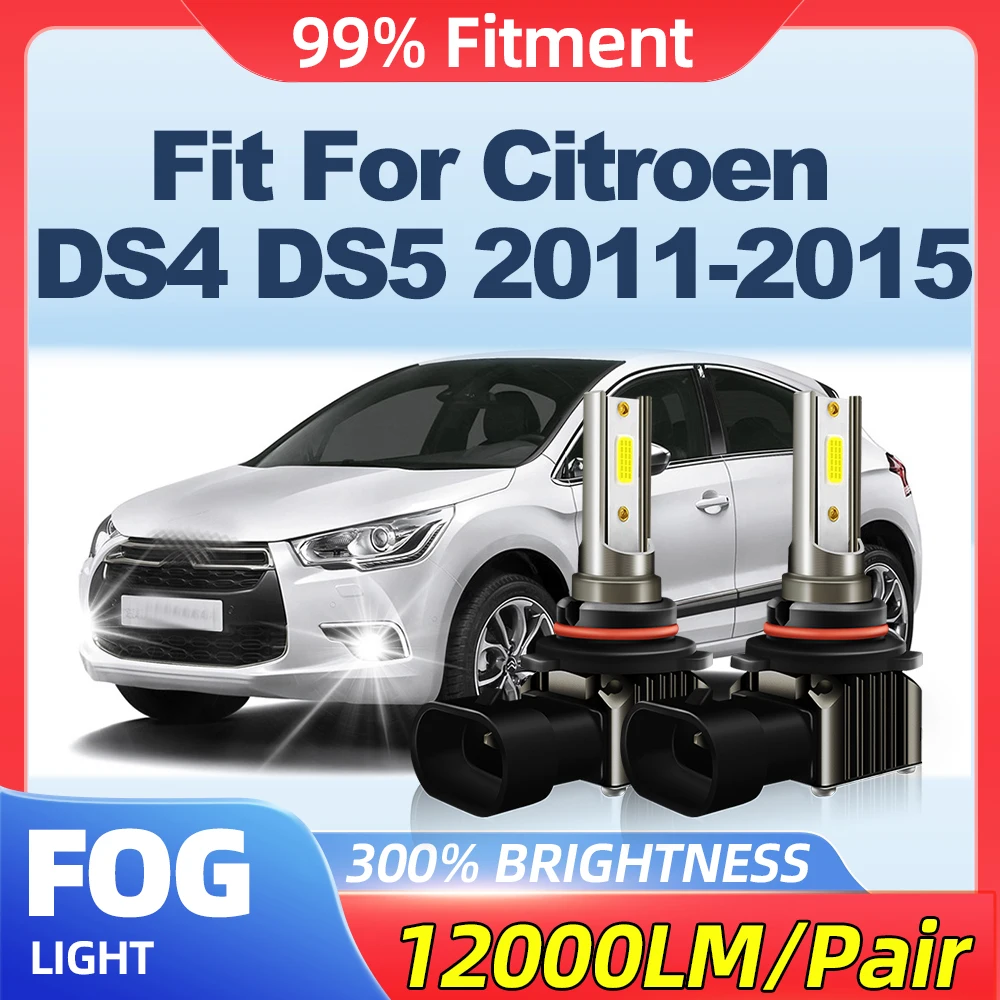 Подходит для Citroen DS4 DS5 2011 2012 2013 2014 2015 24000LM H8 H9 H11 Светодиодные противотуманные фары 200 Вт Противотуманные фары 6000K Белый 12 В Plug And Play
Подходит для Citroen DS4 DS5 2011 2012 2013 2014 2015 24000LM H8 H9 H11 Светодиодные противотуманные фары 200 Вт Противотуманные фары 6000K Белый 12 В Plug And Play