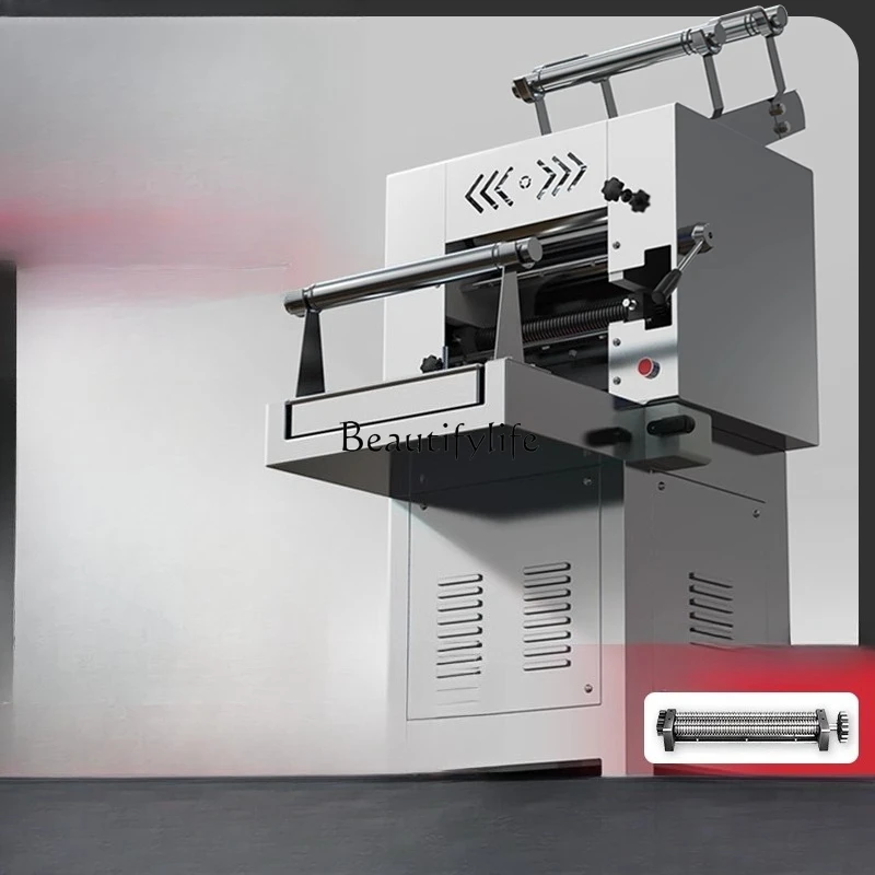 Stainless steel electric noodle machine multi-function automatic vertical cutting and kneading machine
Stainless steel electric noodle machine multi-function automatic vertical cutting and kneading machine