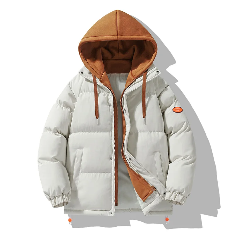 Winter Male Jacket Trendy Cotton Coat Unisex Warm Thickened Hooded Parka Jackets For Couples Men's Women's Fashion Outerwear
Winter Male Jacket Trendy Cotton Coat Unisex Warm Thickened Hooded Parka Jackets For Couples Men's Women's Fashion Outerwear