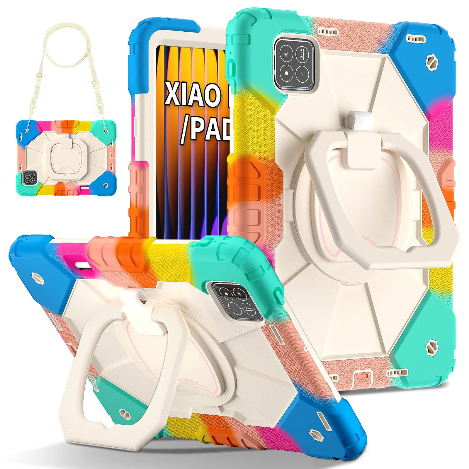Rotatable Case Universal For Official Xiaomi Pad 7 Pro 2024 11.2 inch Model 2410CRP4CG 24091RPADG Stand Cover With Handle Grip
Rotatable Case Universal For Official Xiaomi Pad 7 Pro 2024 11.2 inch Model 2410CRP4CG 24091RPADG Stand Cover With Handle Grip
