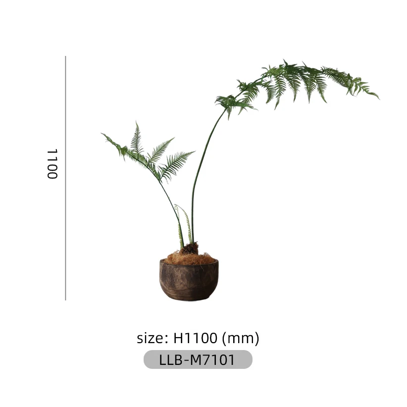 Factory Direct 2026 Top RatedWabi Sand Wind Simulation Golden Monkey Fern Green Indoor Planting Landscaping Old Solid Wood Flowe
Factory Direct 2026 Top RatedWabi Sand Wind Simulation Golden Monkey Fern Green Indoor Planting Landscaping Old Solid Wood Flowe