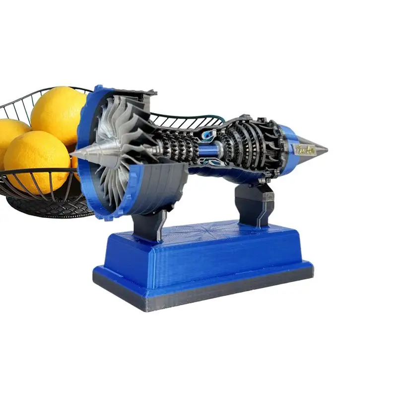 Turbine Engine Statue Simulation Aircraft Engine Working Model Desktop Ornament Collectible Mechanical Science Toy For Home
Turbine Engine Statue Simulation Aircraft Engine Working Model Desktop Ornament Collectible Mechanical Science Toy For Home