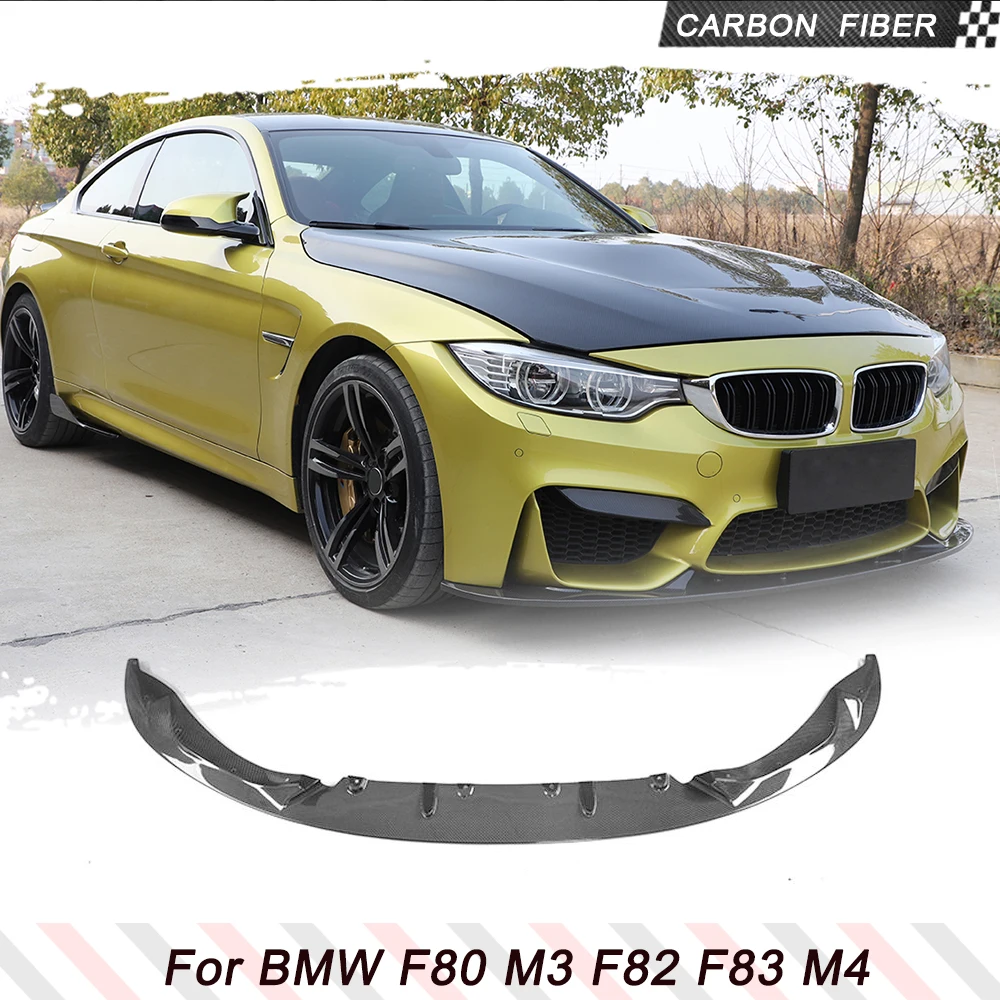 Car Front Bumper Lip Splitters for BMW F80 M3 F82 F83 M4 2014 - 2019 Carbon Fiber Front Bumper Lip Spoiler Car Front Body Kits
Car Front Bumper Lip Splitters for BMW F80 M3 F82 F83 M4 2014 - 2019 Carbon Fiber Front Bumper Lip Spoiler Car Front Body Kits