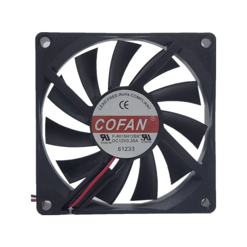 Новый cofan F-8015H12BII 12 В 0,35 А 8015 8 см ультратонкое зарядное устройство вентилятор корпуса
Новый cofan F-8015H12BII 12 В 0,35 А 8015 8 см ультратонкое зарядное устройство вентилятор корпуса