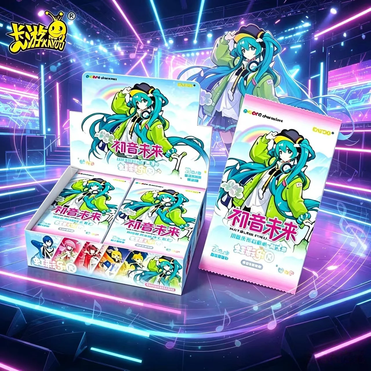 KAYOU Genuine Hatsune Miku Card Charm Bag 3ND Cartoon Animation Comic Movie Periphery Collect Card Toy for Children Holiday Gift
KAYOU Genuine Hatsune Miku Card Charm Bag 3ND Cartoon Animation Comic Movie Periphery Collect Card Toy for Children Holiday Gift