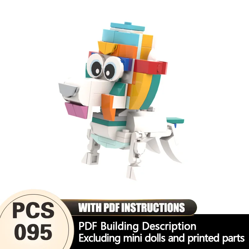 Creators Animal Series Model MOC Building Bricks Small Dog Modular Technology Gifts Holiday Assemble Children Toys Suit
Creators Animal Series Model MOC Building Bricks Small Dog Modular Technology Gifts Holiday Assemble Children Toys Suit