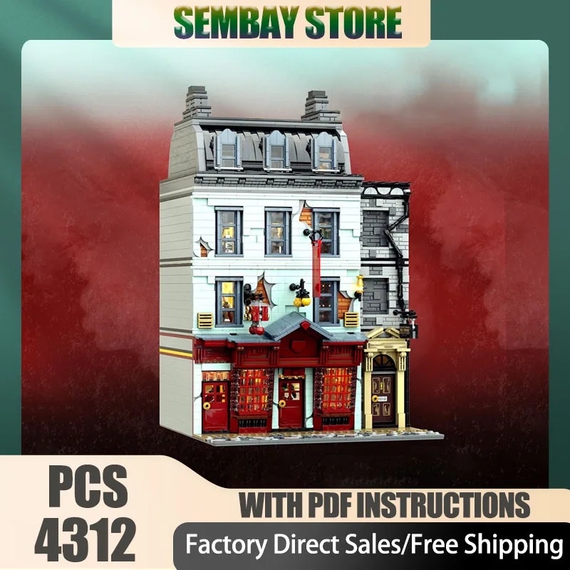 Moc Building Bricks Modular Diagon Alley: Quality Supplies & Daily Prophet Technology Blocks Christmas DIY Toy Construction Gift
Moc Building Bricks Modular Diagon Alley: Quality Supplies & Daily Prophet Technology Blocks Christmas DIY Toy Construction Gift