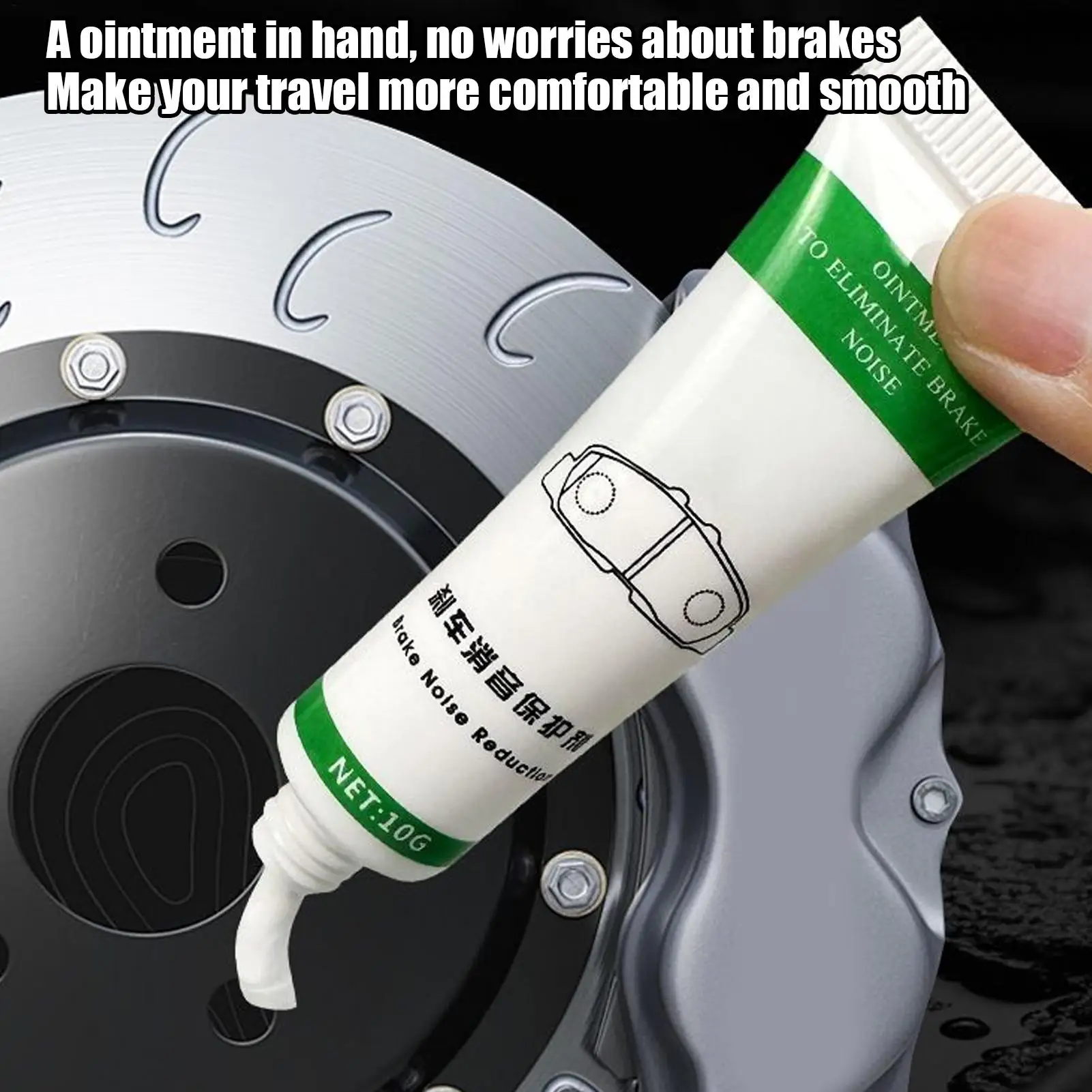1pcs Brake Lubricant 10g Automobile Brake Lubricant Auto Part Lubrication Product for Motorcycle Bus Truck Engineering Vehicles
1pcs Brake Lubricant 10g Automobile Brake Lubricant Auto Part Lubrication Product for Motorcycle Bus Truck Engineering Vehicles