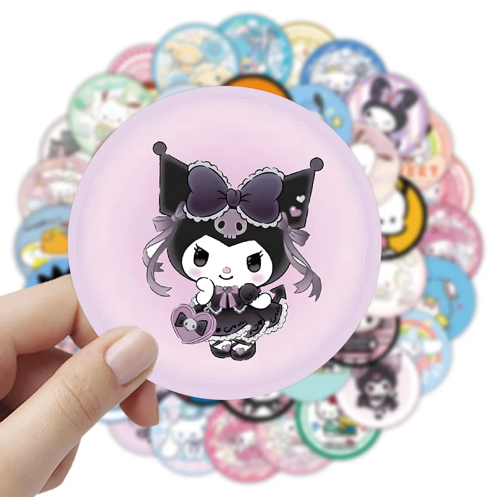 60PCS Cute Sanrio Cartoon Graffiti Stickers Kawaii Anime Badge My Melody Kuromi Decal For Cup Guitar Fridge Laptop Kids Toys
60PCS Cute Sanrio Cartoon Graffiti Stickers Kawaii Anime Badge My Melody Kuromi Decal For Cup Guitar Fridge Laptop Kids Toys