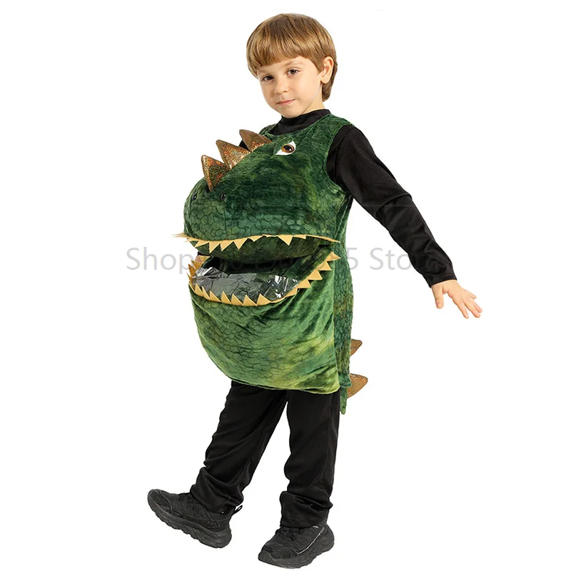 Unisex Boys Dino Costume Children Green Dinosaur Fancy Dress Up Costume Girls T-Rex Role-Playing Costume
Unisex Boys Dino Costume Children Green Dinosaur Fancy Dress Up Costume Girls T-Rex Role-Playing Costume