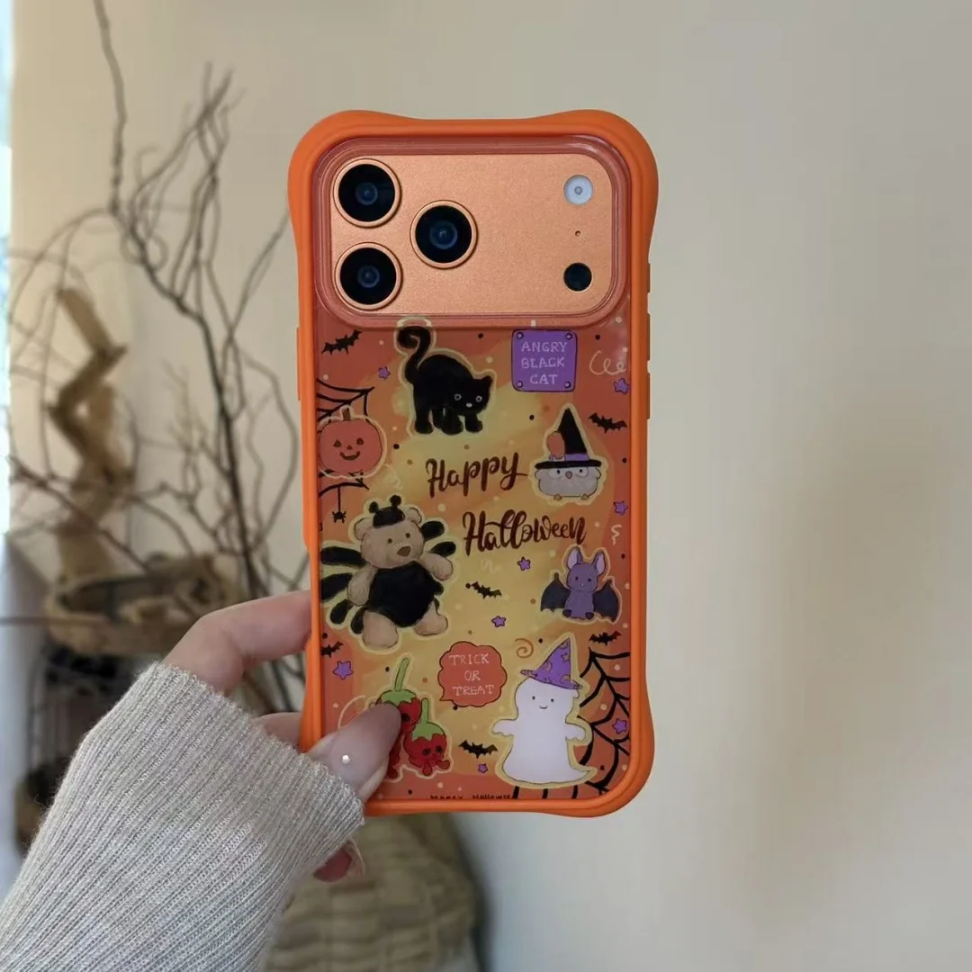Halloween Pumpkin Ghost Black Cat Print Shockproof Phone Case For iPhone 14 13 15 16 17 Pro Max Plus Hard Cover
Halloween Pumpkin Ghost Black Cat Print Shockproof Phone Case For iPhone 14 13 15 16 17 Pro Max Plus Hard Cover