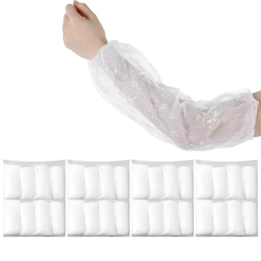 400 Pcs Disposable Arm Sleeves, Plastic Arm Sleeves Covers for Painting Cleaning Tattooing, Waterproof PE Sleeve Protectors for
400 Pcs Disposable Arm Sleeves, Plastic Arm Sleeves Covers for Painting Cleaning Tattooing, Waterproof PE Sleeve Protectors for