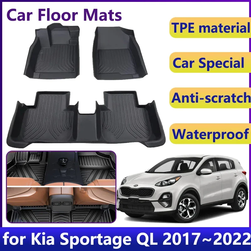 TPE Car Floor Mats For Kia Sportage QL Accessories 2017~2022 2021 2020 Waterproof Universal Leather Foot Pad LHD Carpet Cushion
TPE Car Floor Mats For Kia Sportage QL Accessories 2017~2022 2021 2020 Waterproof Universal Leather Foot Pad LHD Carpet Cushion