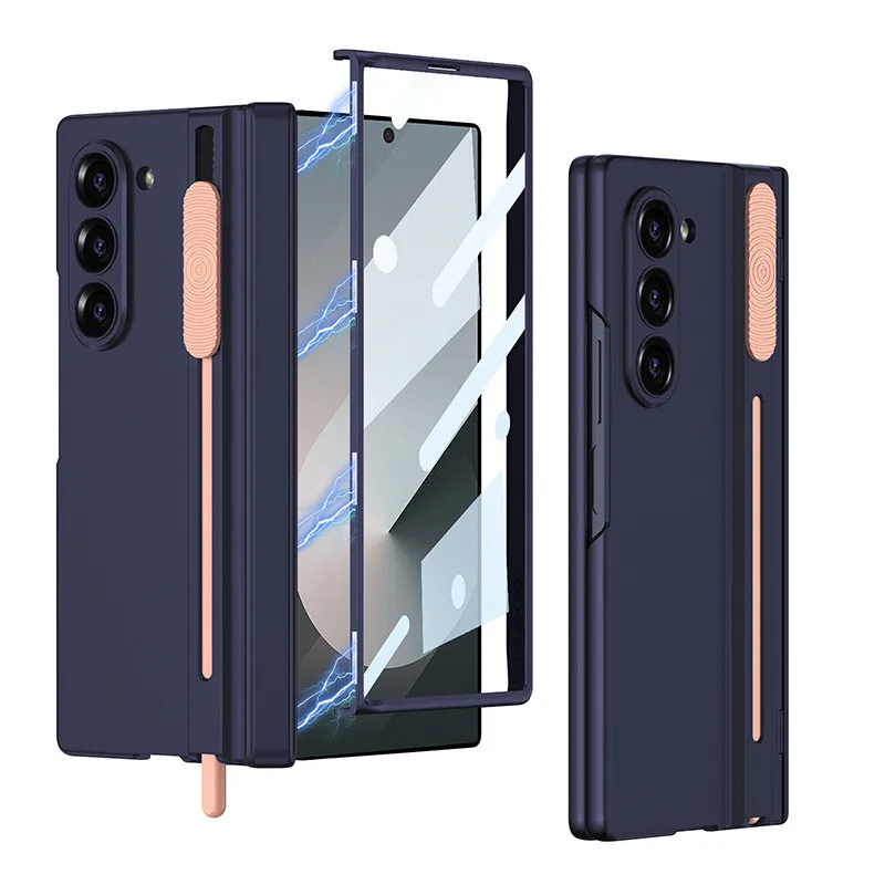 Магнитный складной шарнирный жесткий чехол со слотом для ручки для Samsung Galaxy Z, складной жесткий чехол с защитой от падения для 65g ZFold6
Магнитный складной шарнирный жесткий чехол со слотом для ручки для Samsung Galaxy Z, складной жесткий чехол с защитой от падения для 65g ZFold6