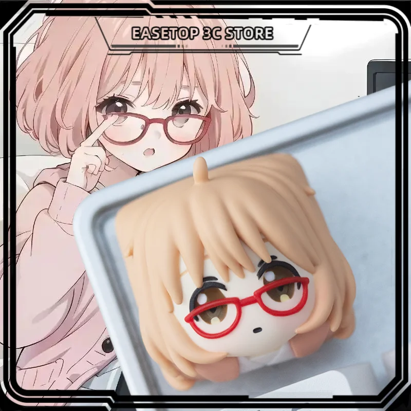 Kuriyama Mirai Keycap Смола Cherryr4 Esc Милый мультфильм аниме тема персонализированная механическая клавиатура с перекрестной осью Keycap подарок
Kuriyama Mirai Keycap Смола Cherryr4 Esc Милый мультфильм аниме тема персонализированная механическая клавиатура с перекрестной осью Keycap подарок