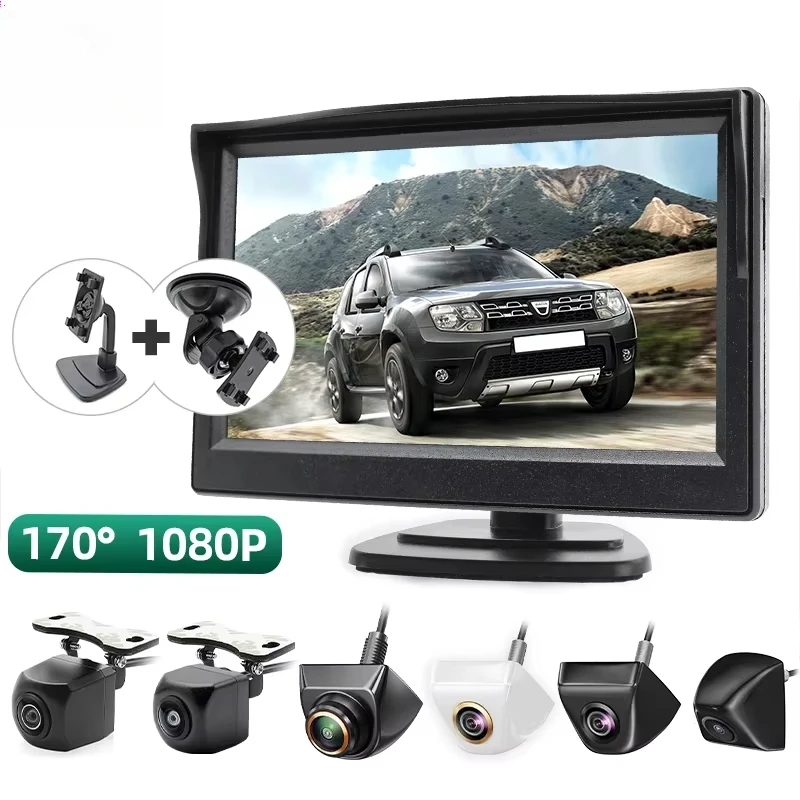Ownice 170 градусов 5-дюймовый AHD IPS монитор 1920*1080P высокой четкости Starlight ночного видения автомобильная камера заднего вида для автомобиля
Ownice 170 градусов 5-дюймовый AHD IPS монитор 1920*1080P высокой четкости Starlight ночного видения автомобильная камера заднего вида для автомобиля