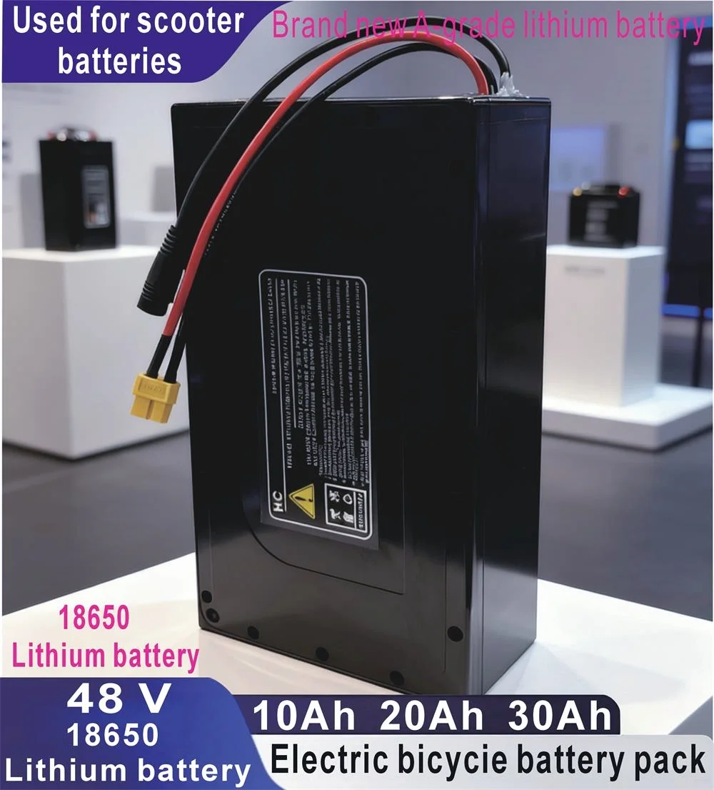 2025 New 18650 Lithium battery 48V 10Ah 20Ah 30Ah Pack Large Capacity Suitable for 48V 250-1000W Built-in BMS+54.6V2A Charger
2025 New 18650 Lithium battery 48V 10Ah 20Ah 30Ah Pack Large Capacity Suitable for 48V 250-1000W Built-in BMS+54.6V2A Charger