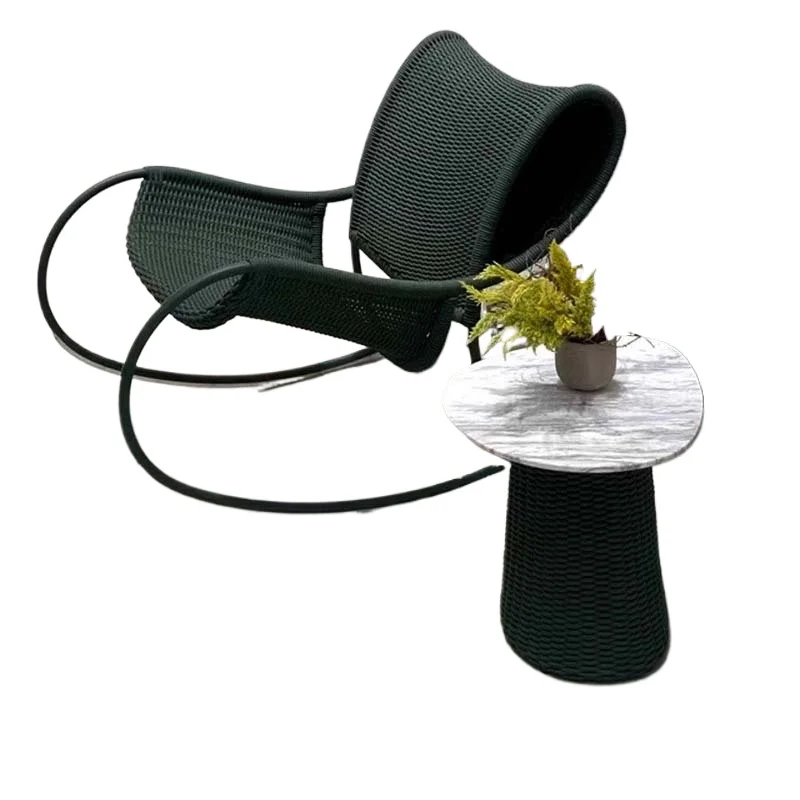 Balcony Leisure Chair Outdoor Sofa Rattan Leisure Courtyard Balcony Rocking Chair Table and Chair Coffee Table Combination Garde
Balcony Leisure Chair Outdoor Sofa Rattan Leisure Courtyard Balcony Rocking Chair Table and Chair Coffee Table Combination Garde