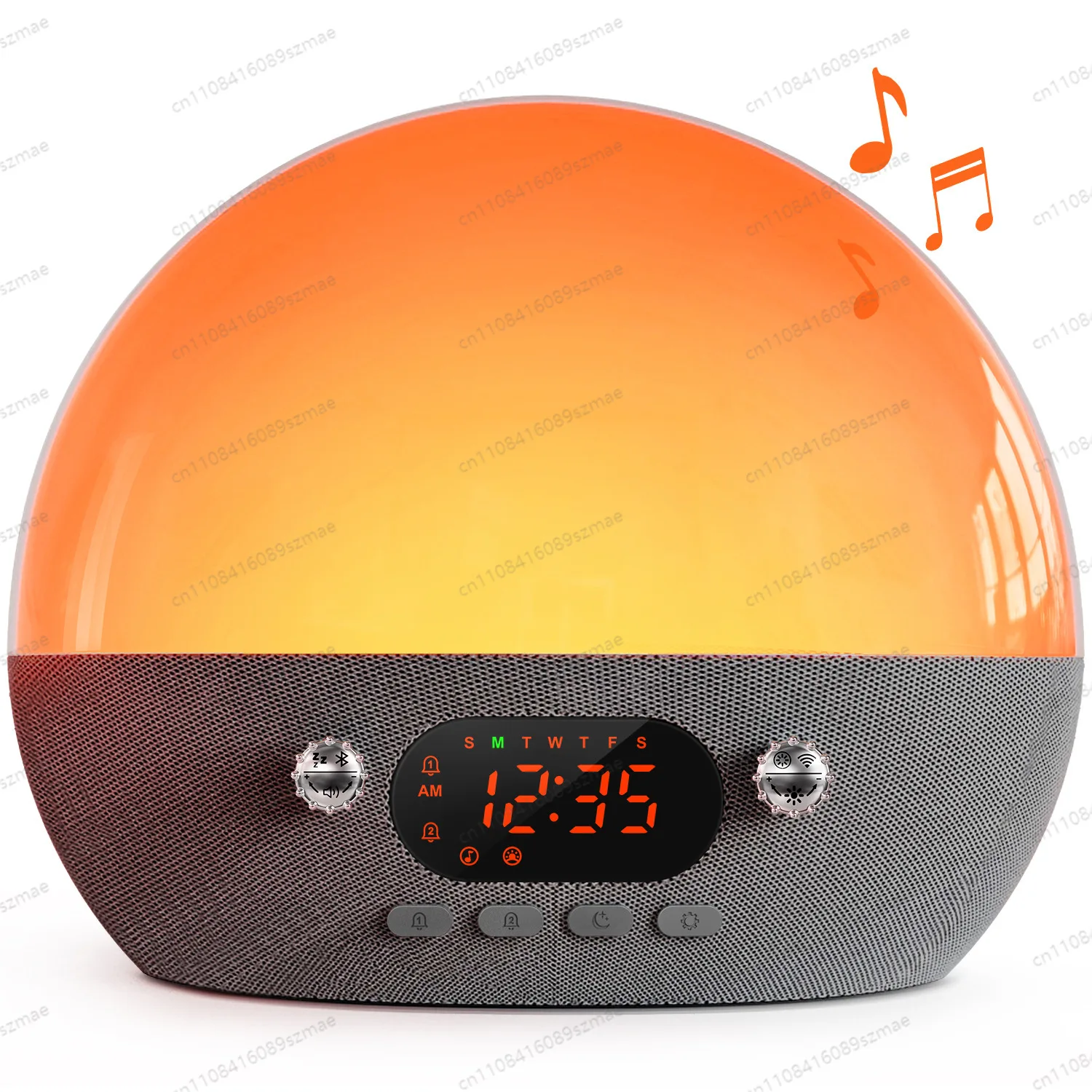 Sunrise Wake Up Lamp White Noise Ambient Light Bluetooth Music LED Night Light Bedroom Home Decoration
Sunrise Wake Up Lamp White Noise Ambient Light Bluetooth Music LED Night Light Bedroom Home Decoration