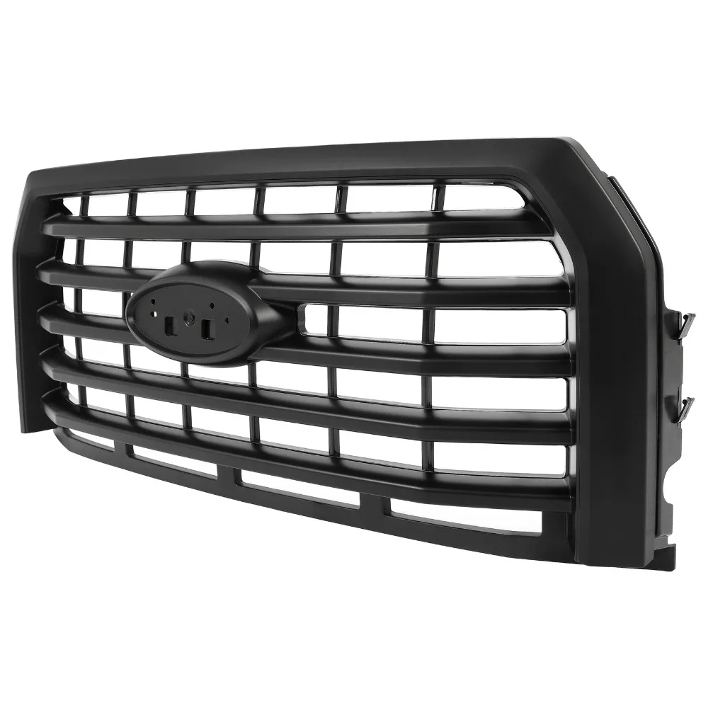 Front Bumper Grille ABS Horizontal Style Black For Ford F150 2015 2016 2017
Front Bumper Grille ABS Horizontal Style Black For Ford F150 2015 2016 2017