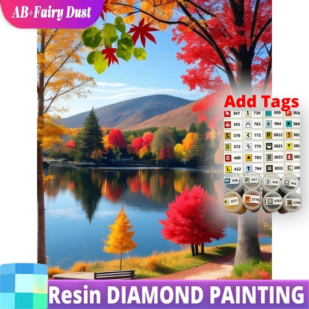 Resin AB Fairy Dust River Diamond Painting Tree Landscape New Arrival DIY Mosaic Mountain Picture Of Rhinestones Child Gift
Resin AB Fairy Dust River Diamond Painting Tree Landscape New Arrival DIY Mosaic Mountain Picture Of Rhinestones Child Gift