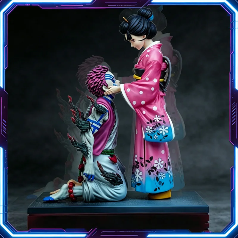LK 26.5cm 1/6 Scale Demon Slayer Akaza and Koyuki Anime Movable Action Figure PVC Statue Model Collectible Desktop Ornament Gift
LK 26.5cm 1/6 Scale Demon Slayer Akaza and Koyuki Anime Movable Action Figure PVC Statue Model Collectible Desktop Ornament Gift