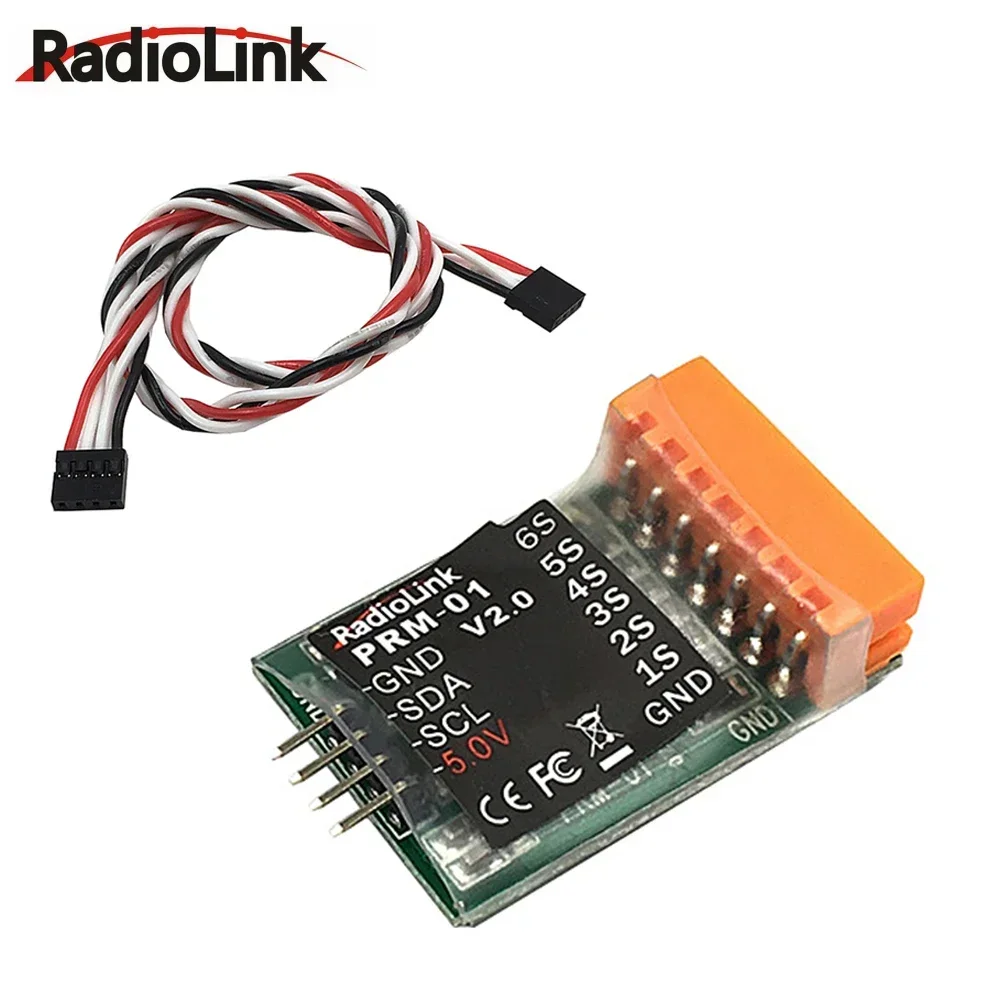 Radiolink PRM-01 Модуль телеметрии напряжения аккумулятора самолета Дисплей на AT9S AT9S Pro AT10II работает с R9DS R12DS
Radiolink PRM-01 Модуль телеметрии напряжения аккумулятора самолета Дисплей на AT9S AT9S Pro AT10II работает с R9DS R12DS