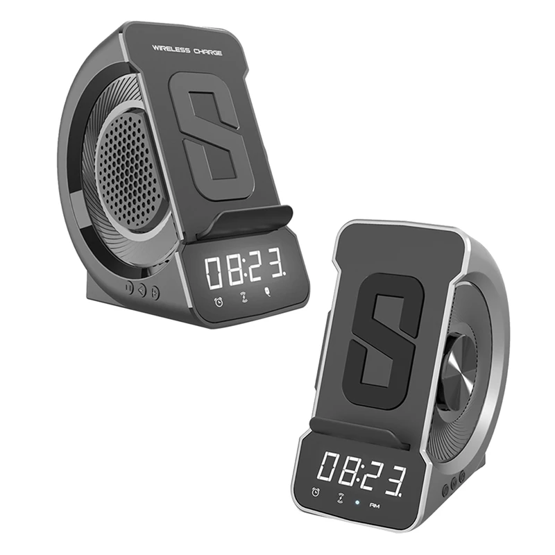 Wireless Charger Stand Bluetooth Audio Clock For Iphone 13 12/Galaxy Z Fast Wireless Charger Universal Smartphone
Wireless Charger Stand Bluetooth Audio Clock For Iphone 13 12/Galaxy Z Fast Wireless Charger Universal Smartphone
