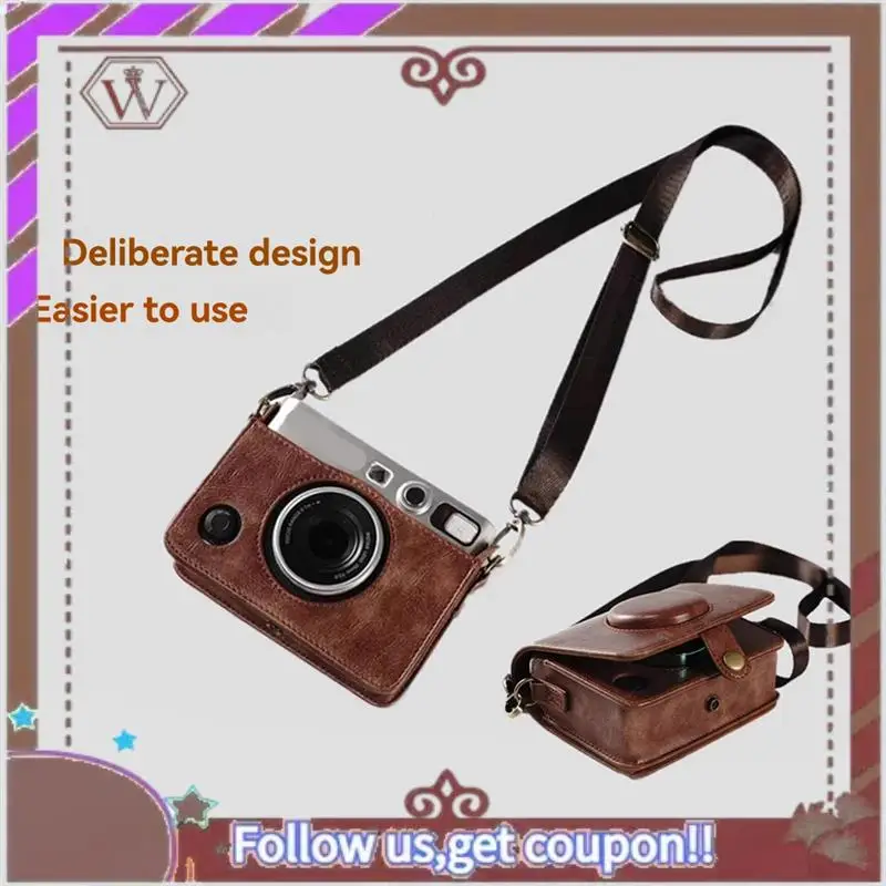 Кожаная сумка для камеры ABBG-PU для Fujifilm Instax Mini EVO, защитный чехол с плечевым ремнем, аксессуары для хранения камеры
Кожаная сумка для камеры ABBG-PU для Fujifilm Instax Mini EVO, защитный чехол с плечевым ремнем, аксессуары для хранения камеры