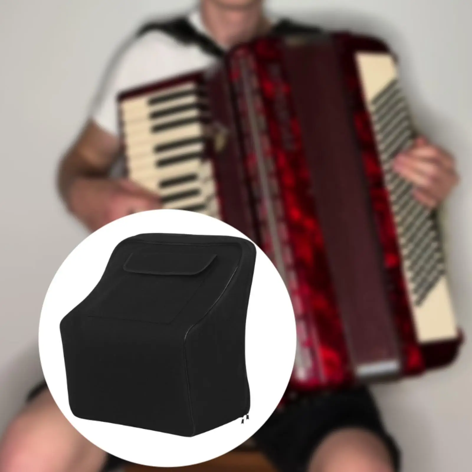 Bass Piano Gig Bag Musical Instrument Carrying Bags Premium Shockproof Padded Accordion Case for 40-120 Bass Piano Accordions
Bass Piano Gig Bag Musical Instrument Carrying Bags Premium Shockproof Padded Accordion Case for 40-120 Bass Piano Accordions
