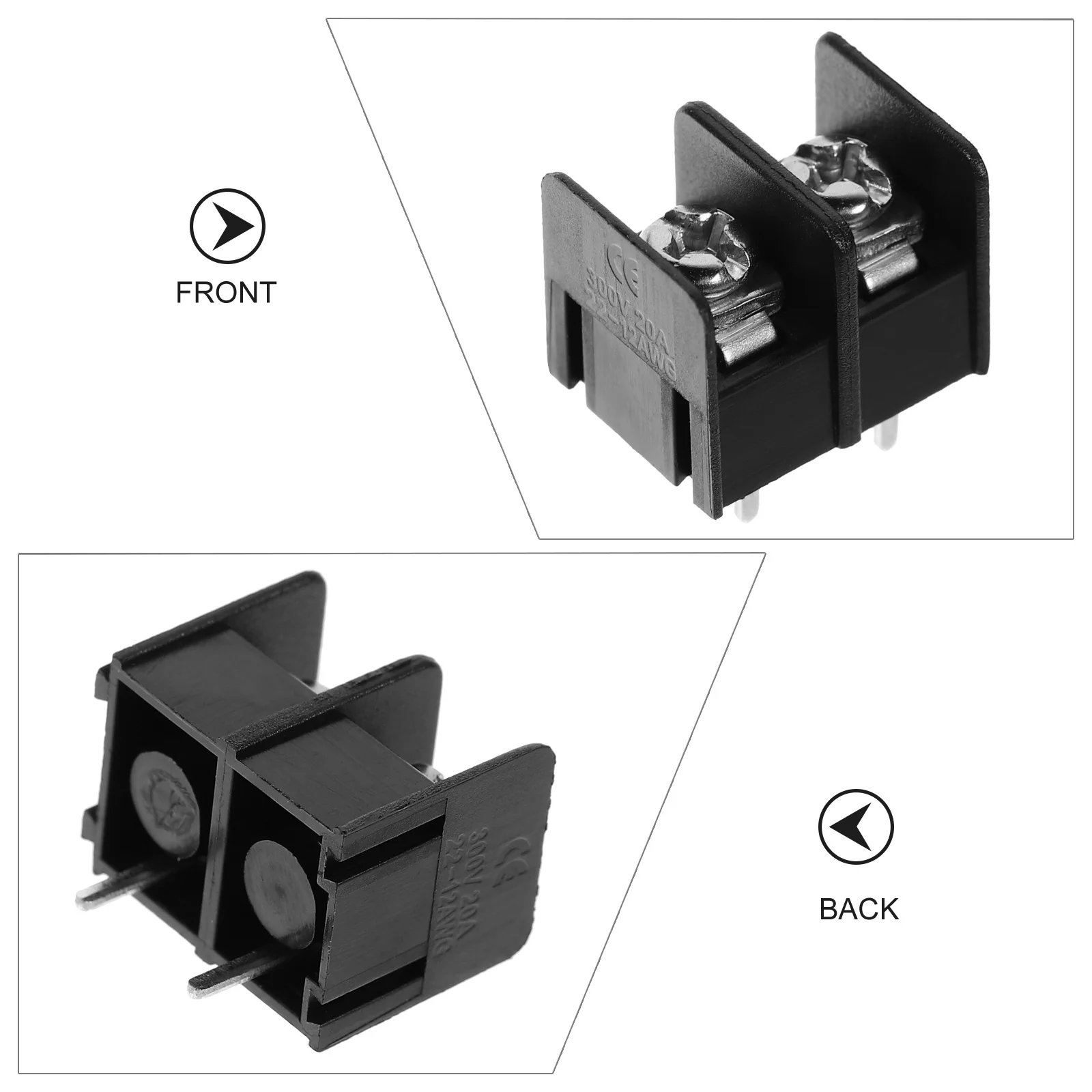 50pcs Screw Terminal Block 2 Pin 7.62Mm Pitch Pcb Mount Electrical Connector Insulating Terminal Block For Diy Industrial Use
50pcs Screw Terminal Block 2 Pin 7.62Mm Pitch Pcb Mount Electrical Connector Insulating Terminal Block For Diy Industrial Use