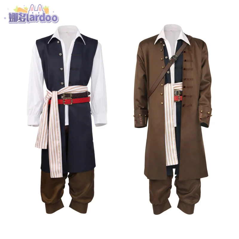 Jack Cosplay Costume Sparrow The Caribbean Cosplay Full Set Costume For Men Adult Uniform Halloween Carnival Clothing
Jack Cosplay Costume Sparrow The Caribbean Cosplay Full Set Costume For Men Adult Uniform Halloween Carnival Clothing