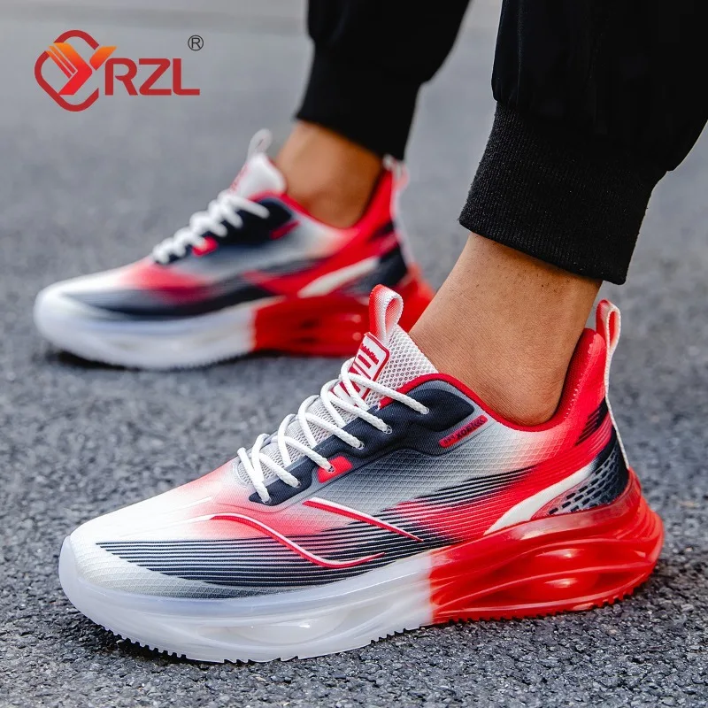 YRZL Shoes for Men Lightweight Breathable Mesh Sneakers Anti Slip Sports Shoes Gym Walking Wear Resistant Soft Sole Man
YRZL Shoes for Men Lightweight Breathable Mesh Sneakers Anti Slip Sports Shoes Gym Walking Wear Resistant Soft Sole Man