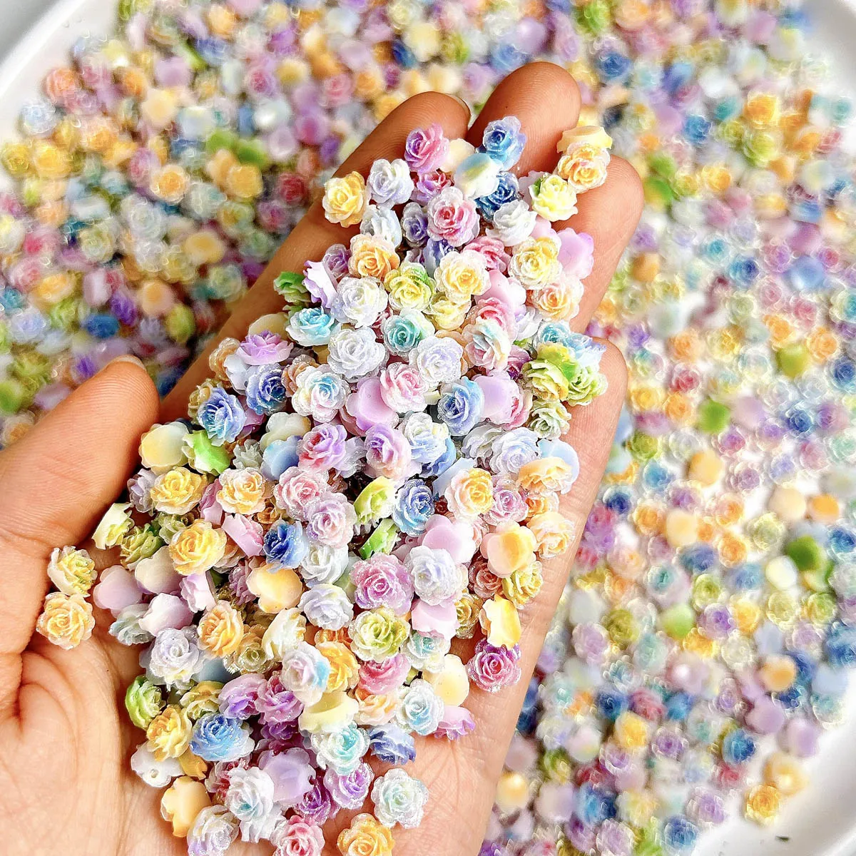 Dopamine Colored Gradient Camellia Resin Nail Art Decorations 3D Fine Sparkling Luminous Flowers Nail Charms DIY Princess Nails
Dopamine Colored Gradient Camellia Resin Nail Art Decorations 3D Fine Sparkling Luminous Flowers Nail Charms DIY Princess Nails