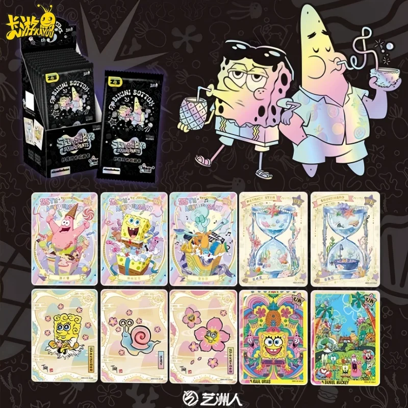 Подлинная карта Kayou Spongebob с квадратными штанами Fun Time, специальная упаковка, 2, издание, периферия, коллекционные карты, детские игрушки, подарок
Подлинная карта Kayou Spongebob с квадратными штанами Fun Time, специальная упаковка, 2, издание, периферия, коллекционные карты, детские игрушки, подарок