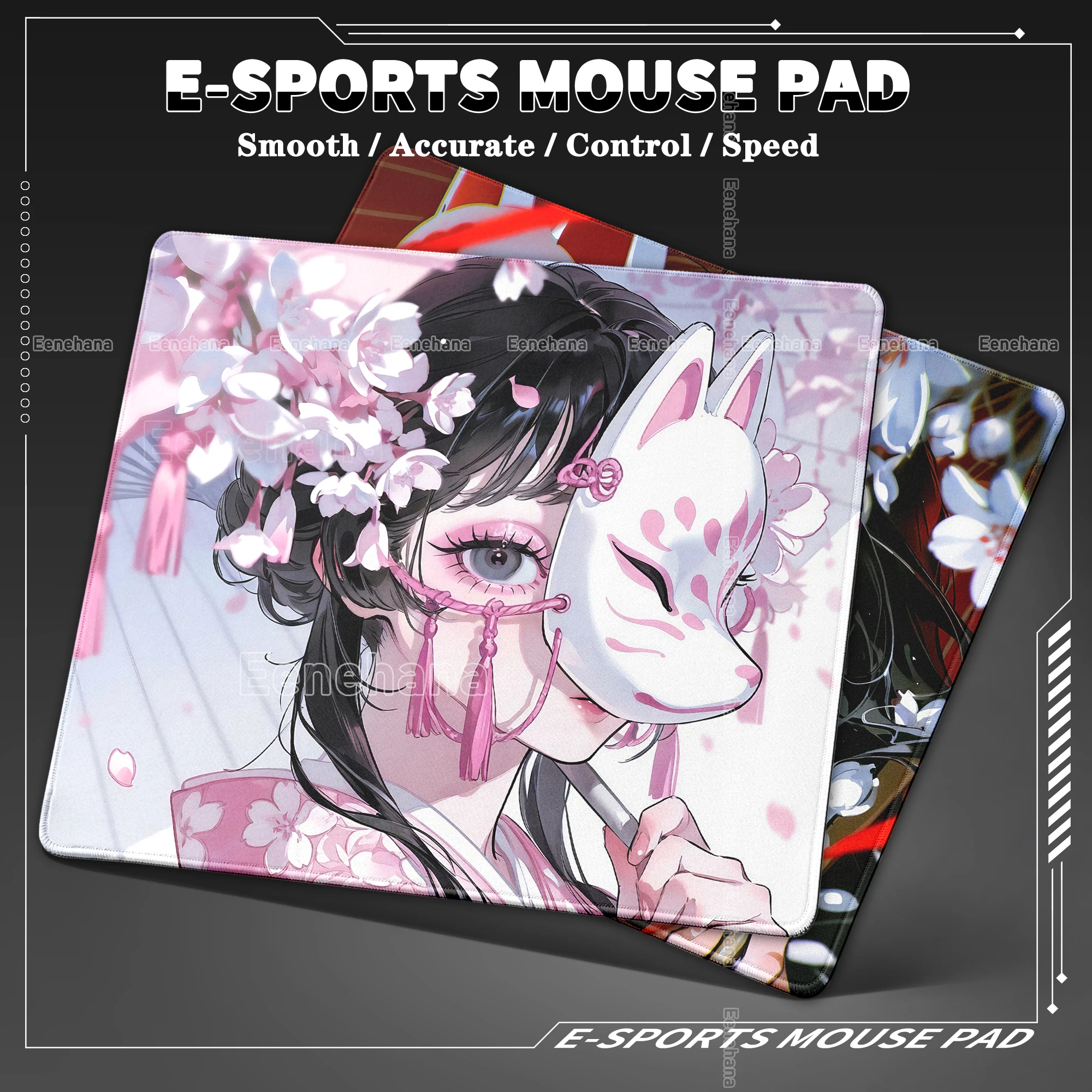 Fox Mask Girl Mouse Pad Anime Aesthetics Large PC Office Tablemat 400X450mm Gaming Rubber Waterproof Desk Mat Keyboard Mousepad
Fox Mask Girl Mouse Pad Anime Aesthetics Large PC Office Tablemat 400X450mm Gaming Rubber Waterproof Desk Mat Keyboard Mousepad