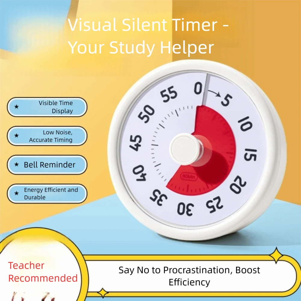 Self Discipline Visual Timer Learning Time Management Children Timer Timer Reminder 60 Minutes Kitchen Cooking Timer
Self Discipline Visual Timer Learning Time Management Children Timer Timer Reminder 60 Minutes Kitchen Cooking Timer