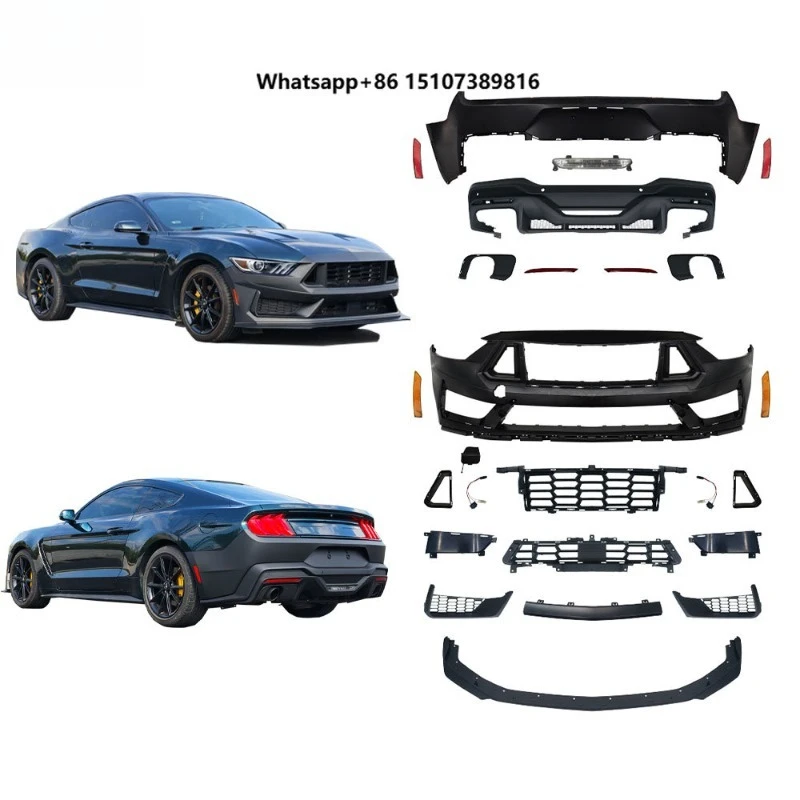 New Condition Manufacturing for Mustang 2015-2017 to 2024 Dark Horse Car Full Wide Body Kit with Front Bumper Grille
New Condition Manufacturing for Mustang 2015-2017 to 2024 Dark Horse Car Full Wide Body Kit with Front Bumper Grille