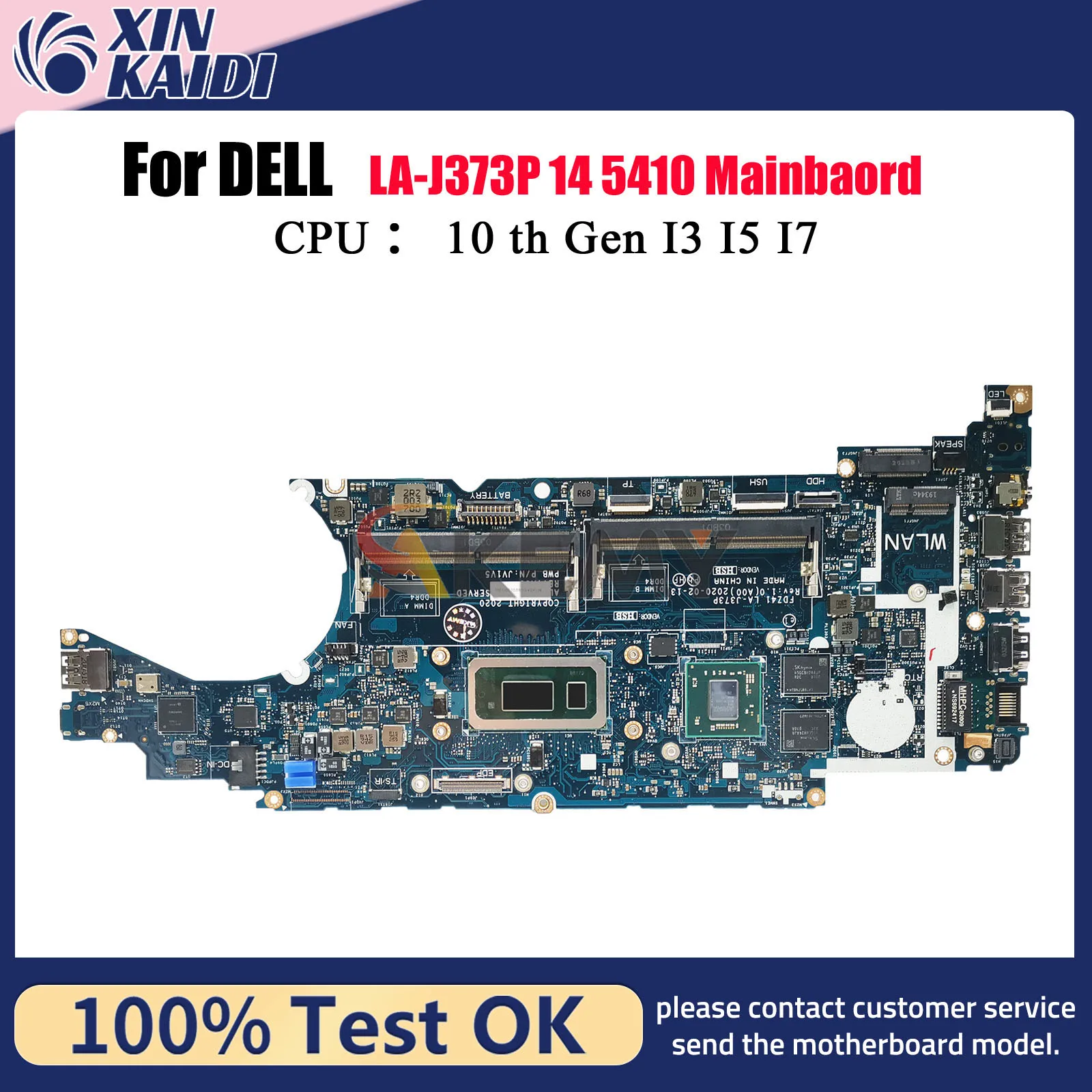Материнская плата для ноутбука DELL Latitude 5410 LA-J373P с процессором i5 i7 216-0923010 CN-0F1NKY, 100% протестировано, ОК
Материнская плата для ноутбука DELL Latitude 5410 LA-J373P с процессором i5 i7 216-0923010 CN-0F1NKY, 100% протестировано, ОК