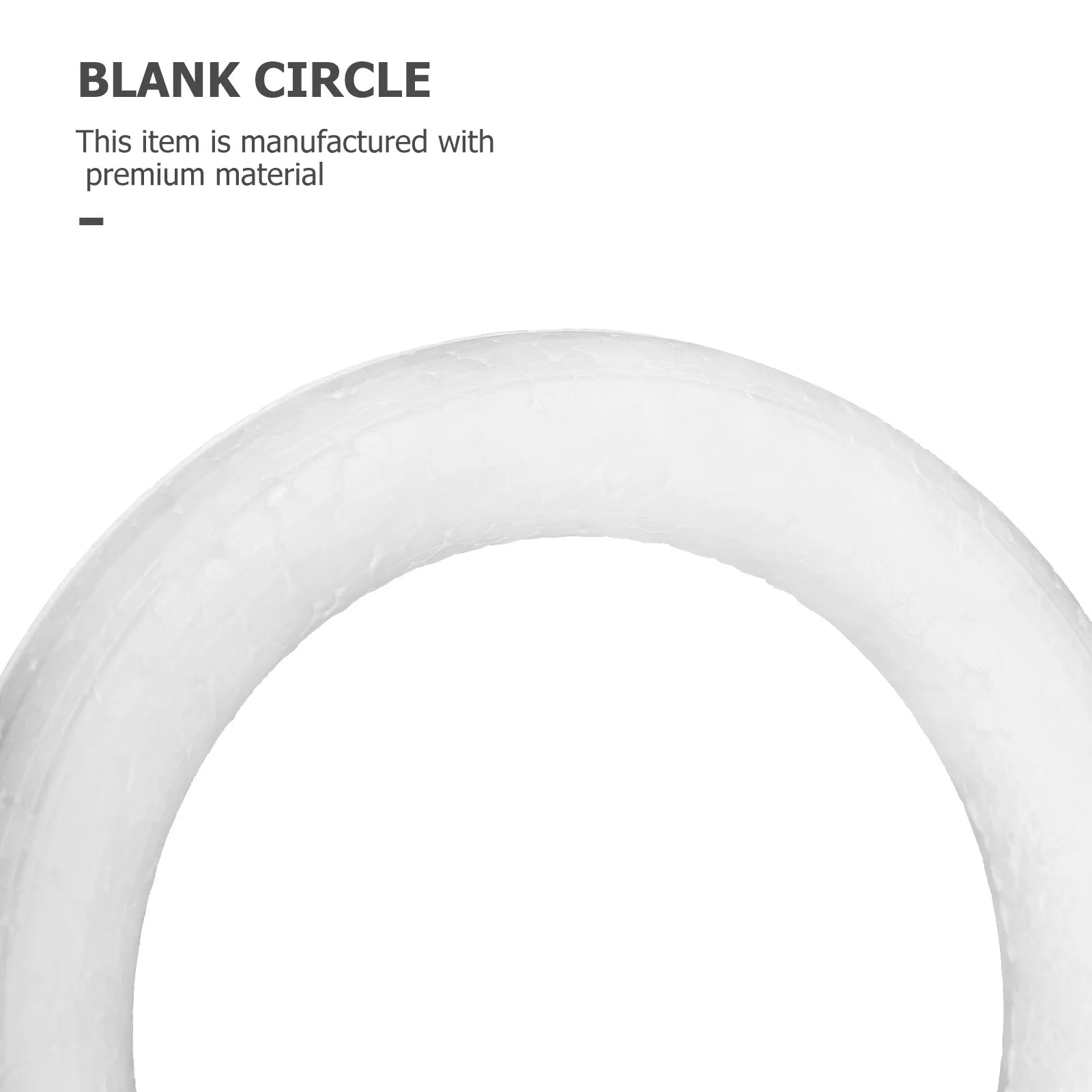 10pcs Foam Wreath Forms White Circular Ring For Diy Craft Circle Templates 'S Art Painting Supplies Foam Circles
10pcs Foam Wreath Forms White Circular Ring For Diy Craft Circle Templates 'S Art Painting Supplies Foam Circles