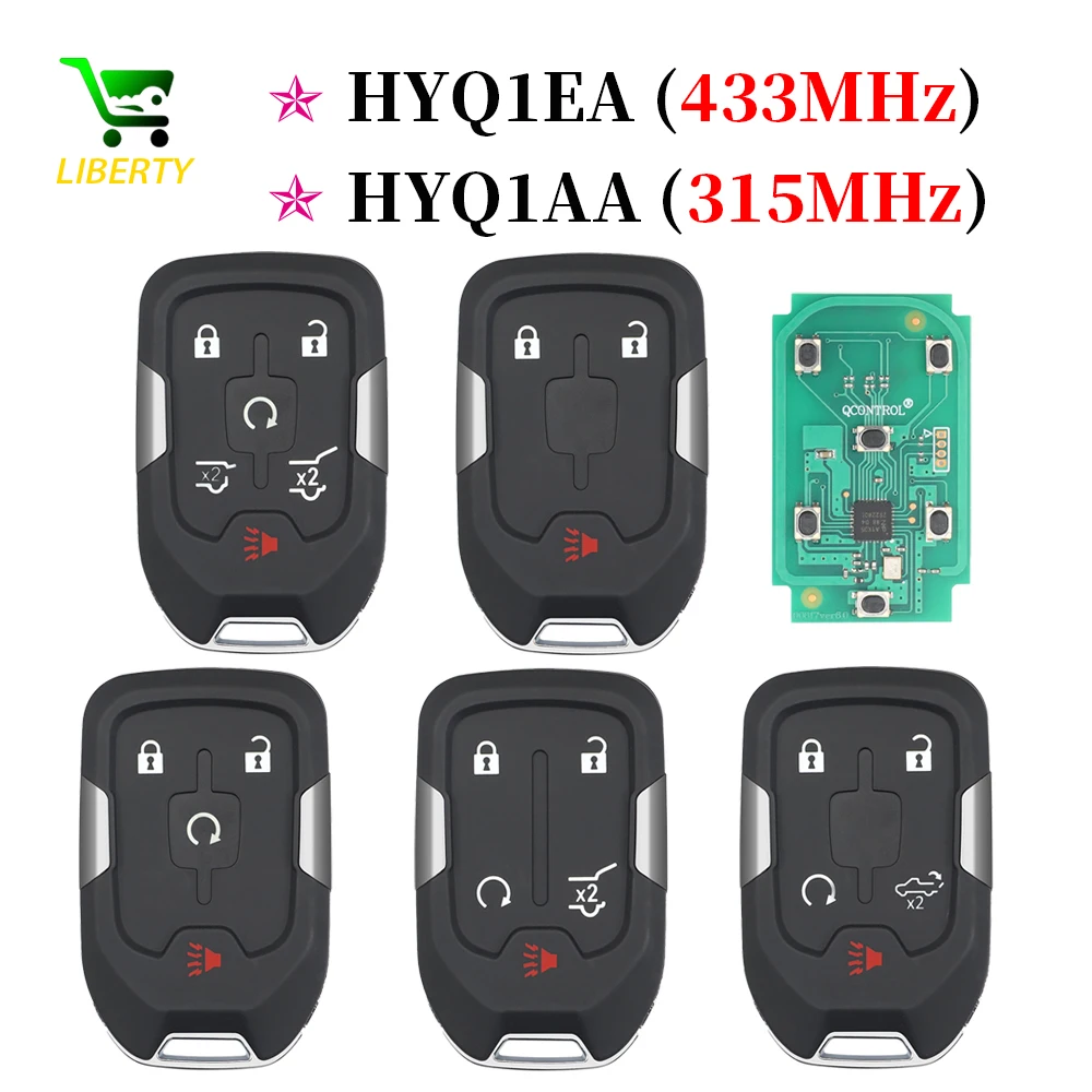 Liberty HYQ1AA/EA 315/433Mhz 46Chip Car Remote Key For Chevrolet Tahoe Silverado Suburban Tahoe GMC Sierra Acadia Terrain Yukon
Liberty HYQ1AA/EA 315/433Mhz 46Chip Car Remote Key For Chevrolet Tahoe Silverado Suburban Tahoe GMC Sierra Acadia Terrain Yukon