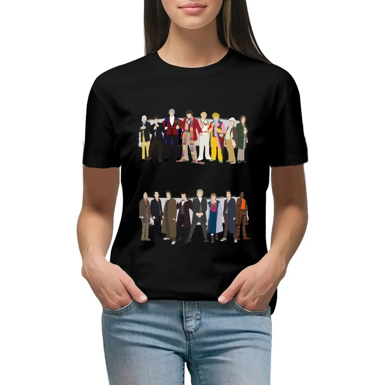 The 15 Doctors T-Shirt new edition plus size tops shirts graphic tees oversized t-shirts for Women pack
The 15 Doctors T-Shirt new edition plus size tops shirts graphic tees oversized t-shirts for Women pack