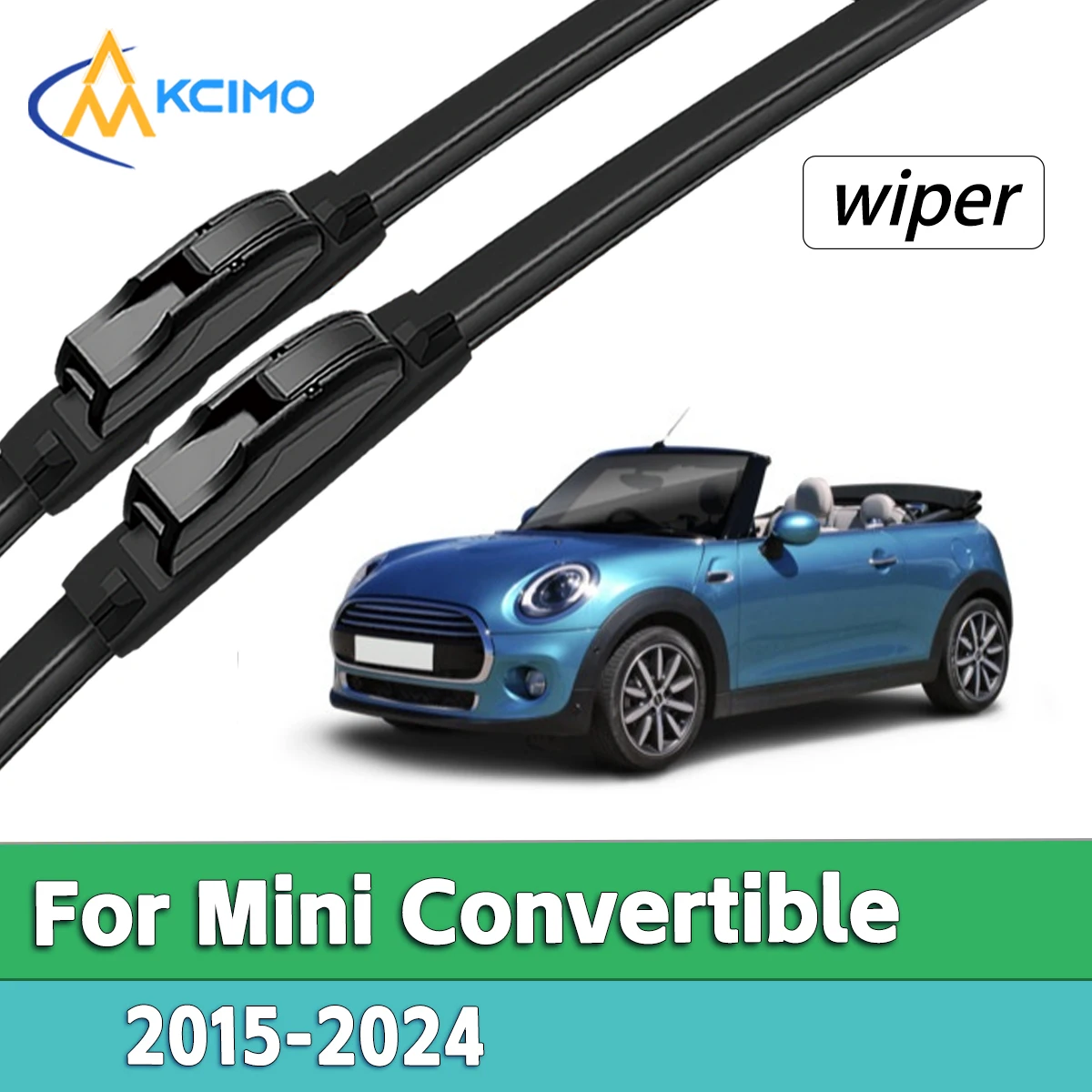 Windscreen Rain Wiper Blade Rubber Assembly for Mini Convertible Mk III F57 2015-2024 Auto Exterior Accessories
Windscreen Rain Wiper Blade Rubber Assembly for Mini Convertible Mk III F57 2015-2024 Auto Exterior Accessories